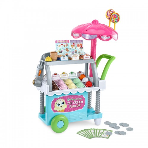 LeapFrog Scoop & Learn Ice Cream Parlor | Ice Cream Cart | Ice Cream Shop | Role Play ice Cream Toy | 3 years+